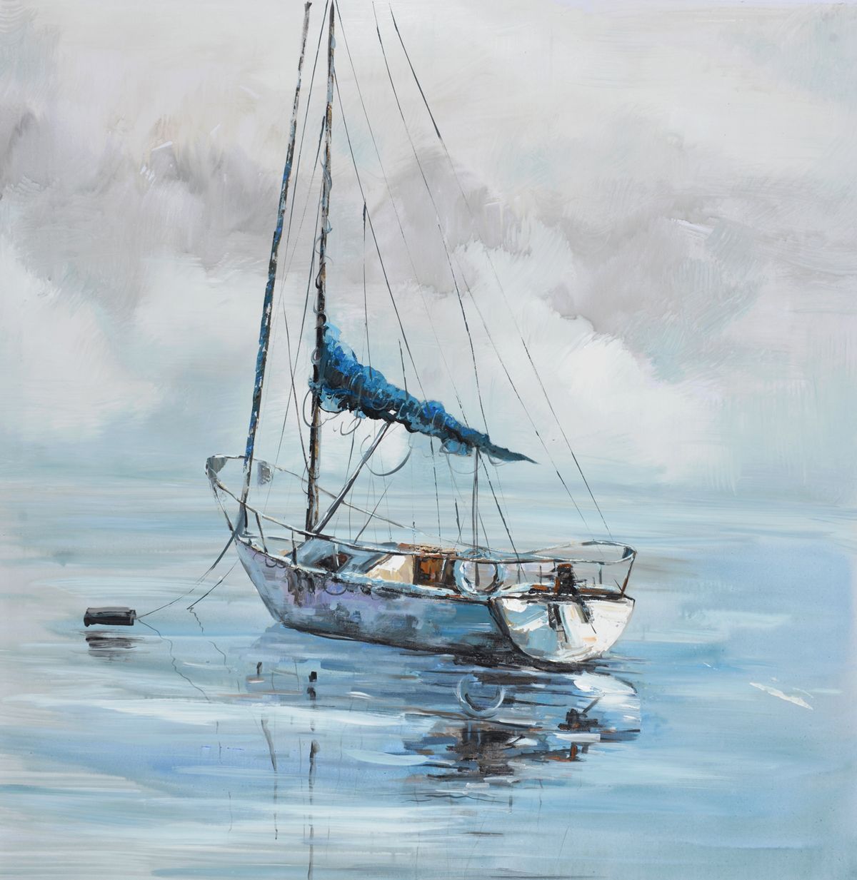 Лодки в море 024