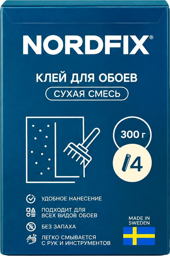 NORDFIX — клей для обоев, 300 г